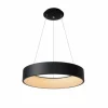 Suspension Lucide TALOWE LED Noir, 1 lumière