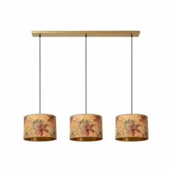 Suspension Lucide TANSELLE Multicolore, 3 lumières