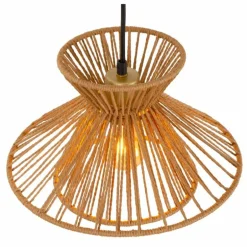 Suspension Lucide TASMAN Or, Laiton, 3 lumières