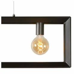 Suspension Lucide THOR Gris, 4 lumières