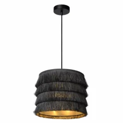 Suspension Lucide TOGO Noir, 1 lumière