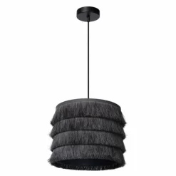 Suspension Lucide TOGO Noir, 1 lumière
