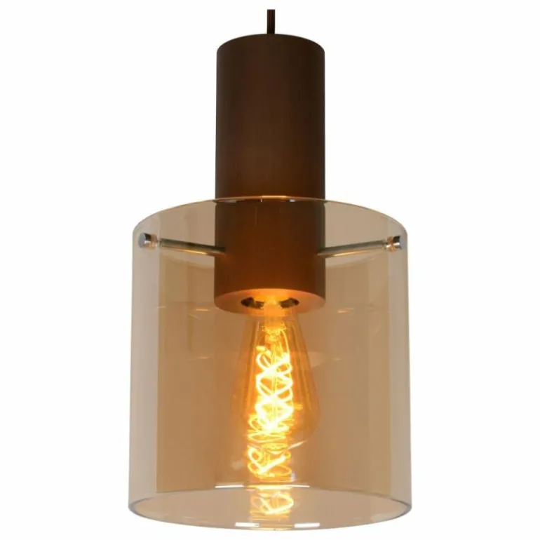 Suspension Lucide TOLEDO Cuivre, 3 lumières