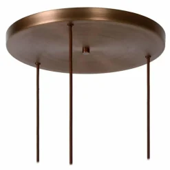 Suspension Lucide TOLEDO Cuivre, 3 lumières