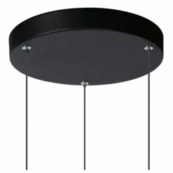 Suspension Lucide TUBULE LED Noir, 3 lumières
