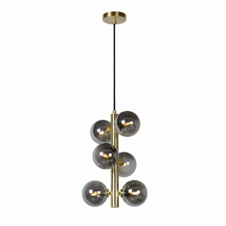 Suspension Lucide TYCHO Or, 6 lumières