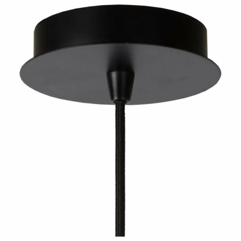 Suspension Lucide WOLFRAM Noir, 1 lumière