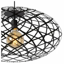 Suspension Lucide WOLFRAM Noir, 1 lumière