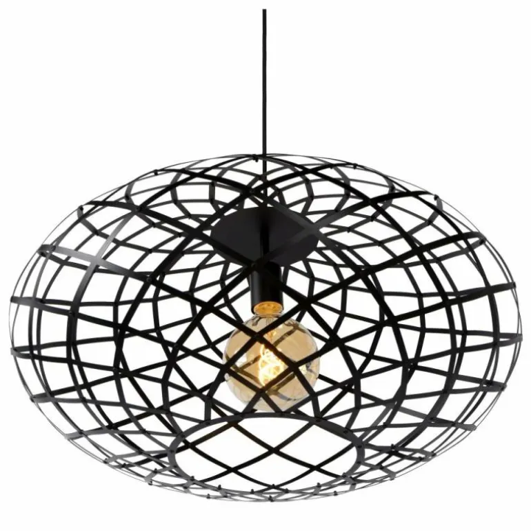 Suspension Lucide WOLFRAM Noir, 1 lumière