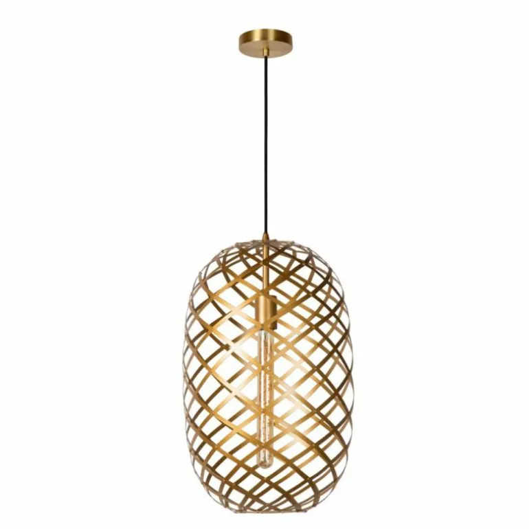 Suspension Lucide WOLFRAM Or, 1 lumière