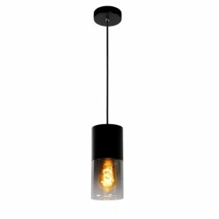 Suspension Lucide ZINO Noir, 1 lumière