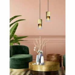 Suspension Lucide ZINO Or, Laiton, 1 lumière