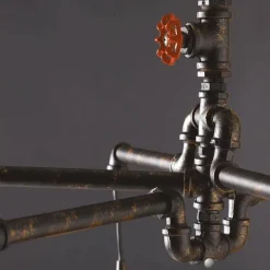 Suspension Lutec AMACORD Brun, 6 lumières