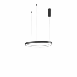 Suspension Lutec BEZI LED Noir, 1 lumière