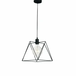 Suspension Lutec SANTANA Noir, 1 lumière