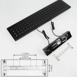 Suspension Luturula LED Noir, 1 lumière