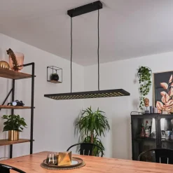 Suspension Luturula LED Noir, 1 lumière