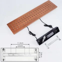 Suspension Luturula LED Noir, 1 lumière