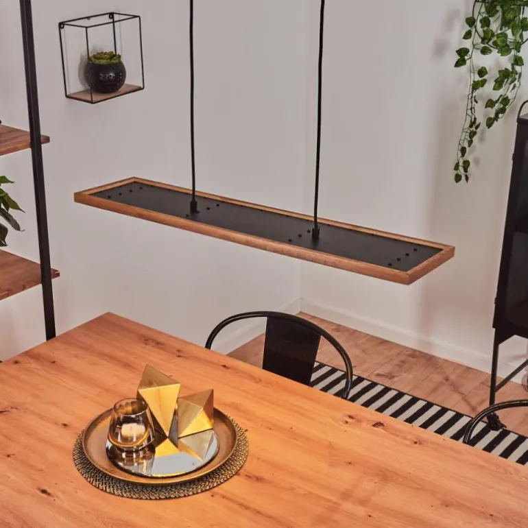 Suspension Luturula LED Noir, 1 lumière