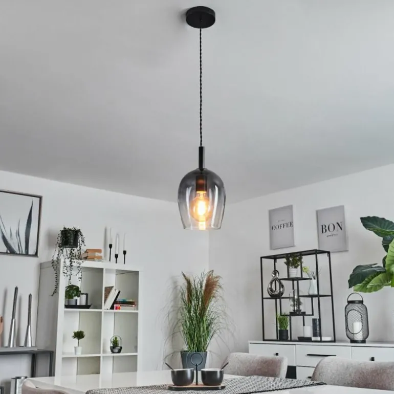 Suspension Magnano Noir, 1 lumière