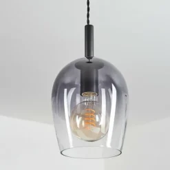 Suspension Magnano Noir, 1 lumière