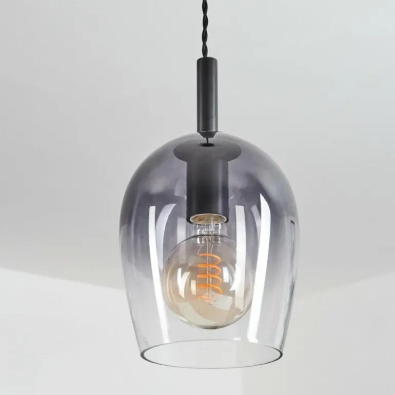 Suspension Magnano Noir, 1 lumière