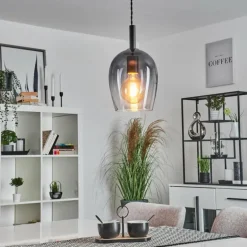 Suspension Magnano Noir, 1 lumière