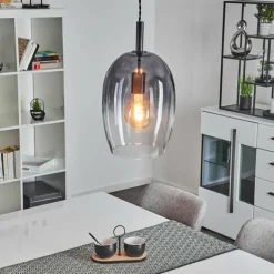 Suspension Magnano Noir, 1 lumière