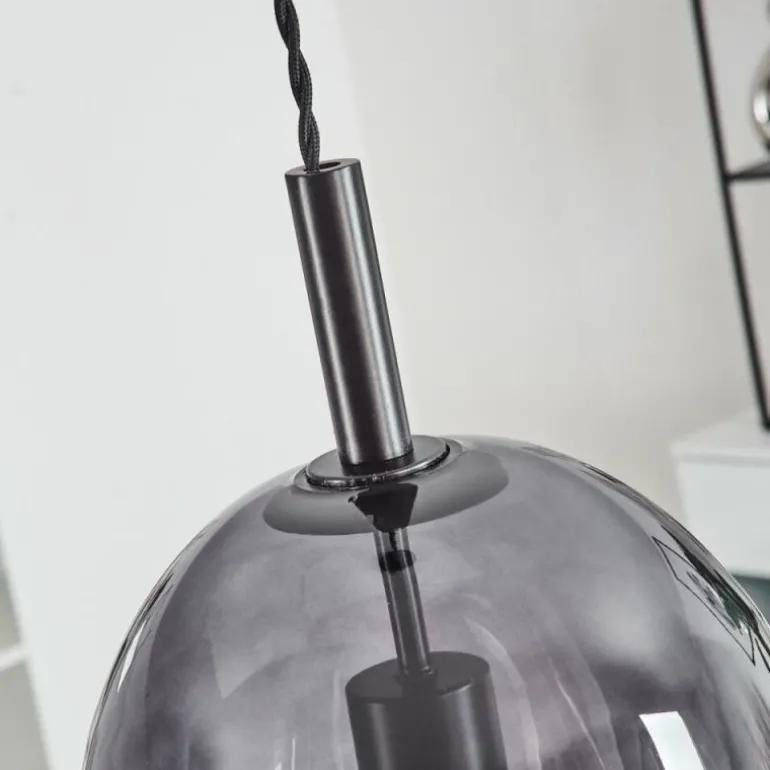 Suspension Magnano Noir, 1 lumière