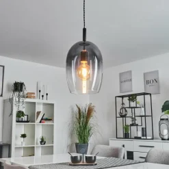 Suspension Magnano Noir, 1 lumière