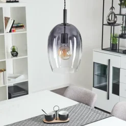 Suspension Magnano Noir, 1 lumière