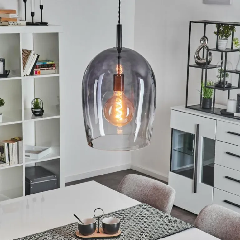 Suspension Magnano Noir, 1 lumière