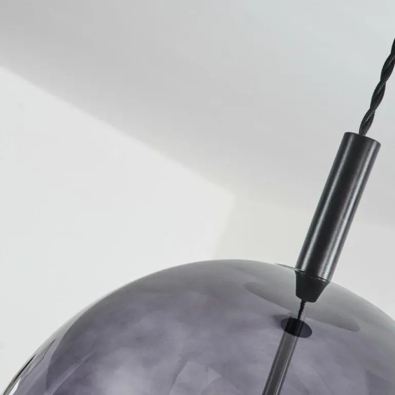 Suspension Magnano Noir, 1 lumière