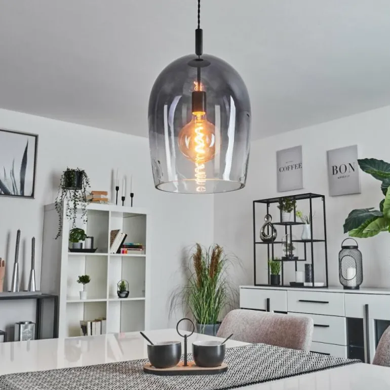 Suspension Magnano Noir, 1 lumière