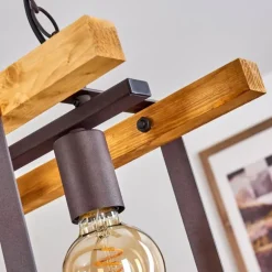 Suspension Maladera Rouille, 4 lumières