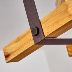 Suspension Maladera Rouille, 4 lumières