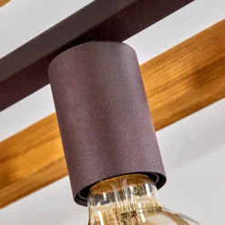 Suspension Maladera Rouille, 4 lumières