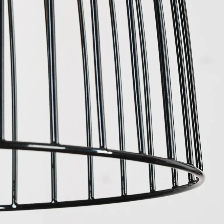 Suspension Malette Noir, 1 lumière