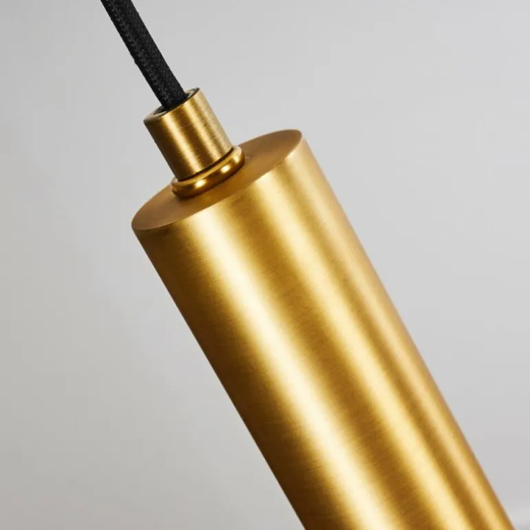 Suspension Maliali Gris, Laiton, 1 lumière