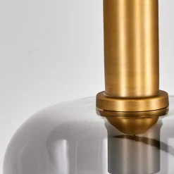 Suspension Maliali Laiton, Noir, 3 lumières