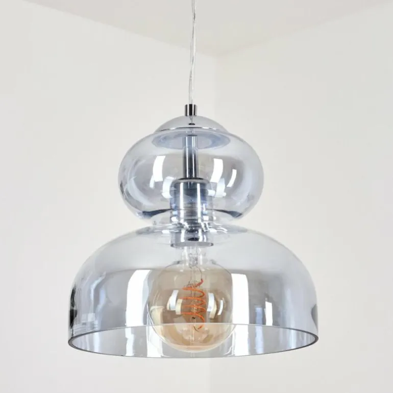 Suspension Malvaglia Chrome, 1 lumière
