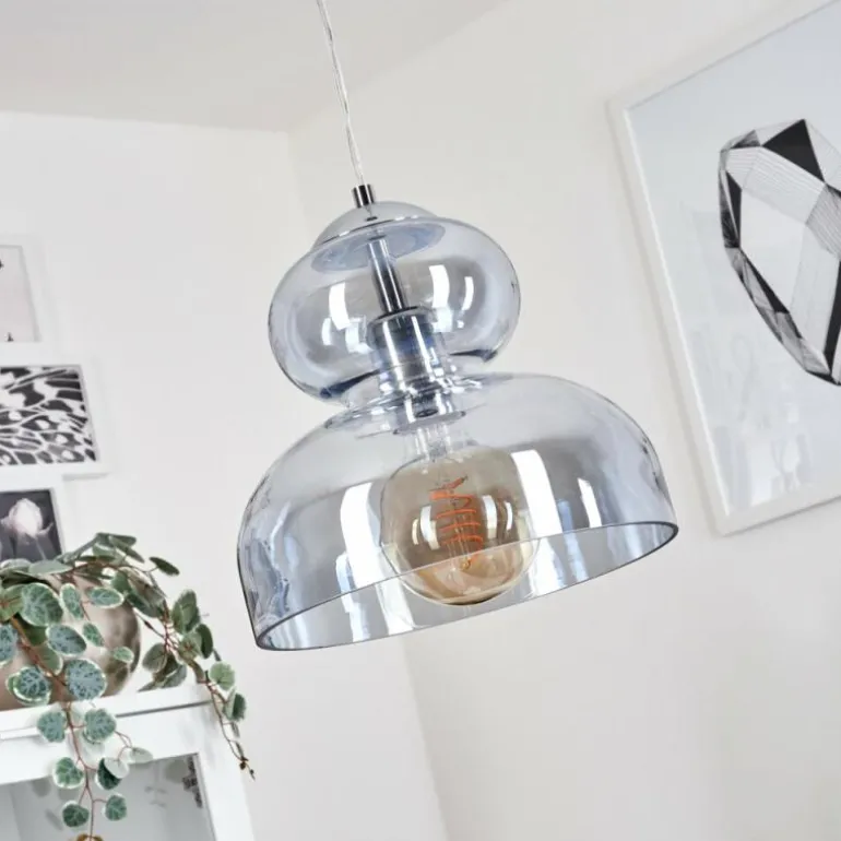 Suspension Malvaglia Chrome, 1 lumière