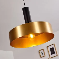 Suspension Manaus Noir, 1 lumière