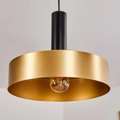 Suspension Manaus Noir, 1 lumière