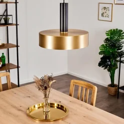 Suspension Manaus Noir, 1 lumière