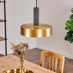 Suspension Manaus Noir, 1 lumière