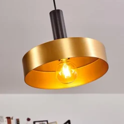 Suspension Manaus Noir, 1 lumière