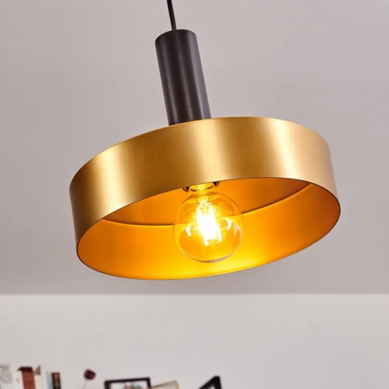 Suspension Manaus Noir, 1 lumière