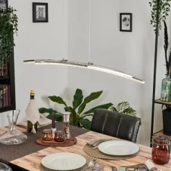 Suspension Manlleu Chrome, 1 lumière