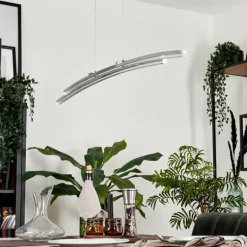 Suspension Manlleu Chrome, 1 lumière